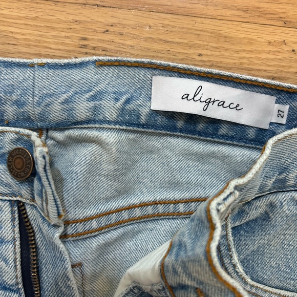 Aligrace Levi’s Wide Leg Light Blue Jeans - Picture 4 of 7